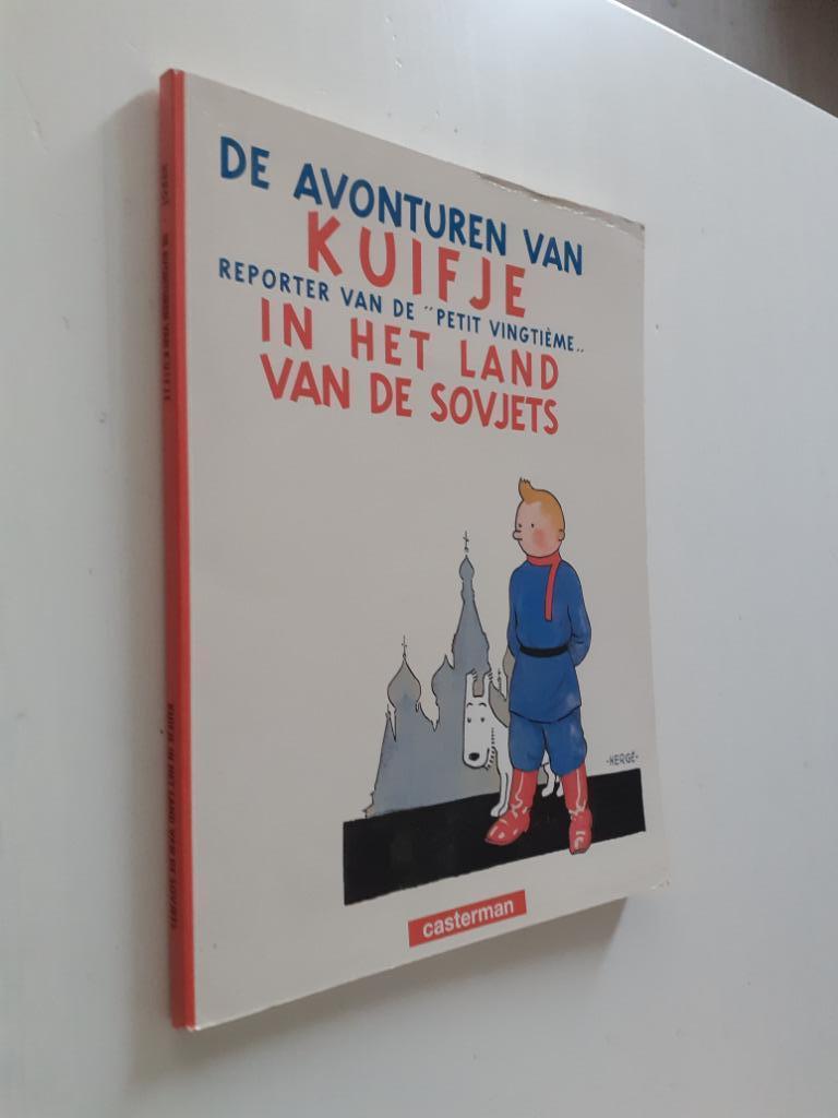 Kuifje in het land van de Sovjets 1999:  drukfout bladzijde, Boeken, Ophalen of Verzenden