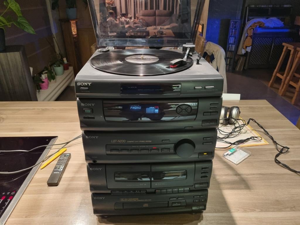 Stereo toren, Ophalen, Gebruikt, Sony
