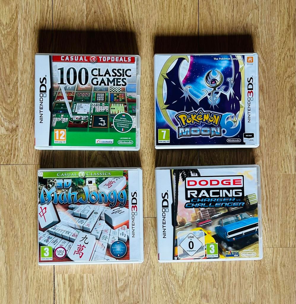 4 Nintendo Games – Samen of Apart te Koop (zie beschrijving), Avontuur en Actie, 1 speler, Ophalen of Verzenden, Zo goed als nieuw