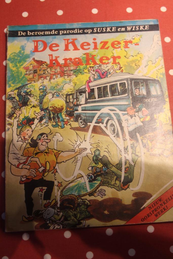 Parodie van Suske & Wiske      de keizer-kraker, Boeken, Eén stripboek, Ophalen of Verzenden, Gelezen