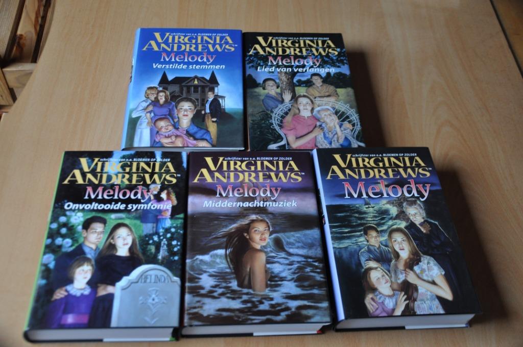 VIRGINIA ANDREWS MELODY 5D, Enlèvement ou Envoi, Comme neuf, Virginia Andrews, Belgique