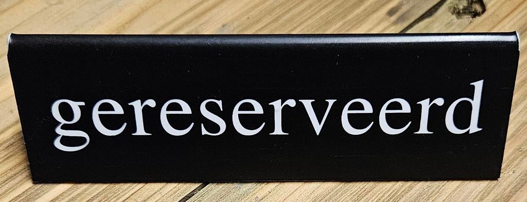 Assiette de table réservée NEUVE, Articles professionnels, Horeca | Autre, Enlèvement ou Envoi