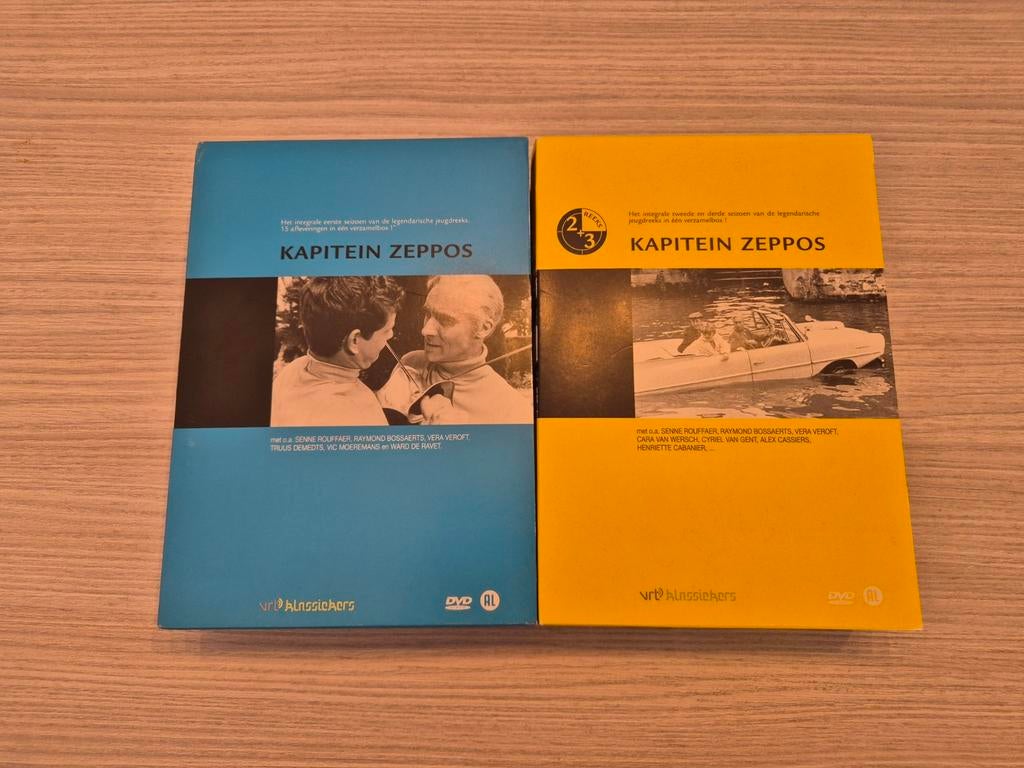 Kapitein Zeppos compleet, Cd's en Dvd's, Ophalen of Verzenden