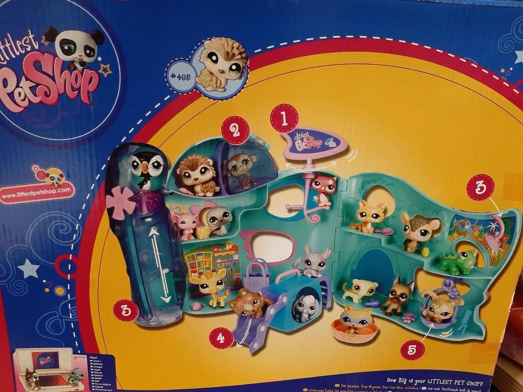 Huisje petshop met doos, Enlèvement ou Envoi, Comme neuf