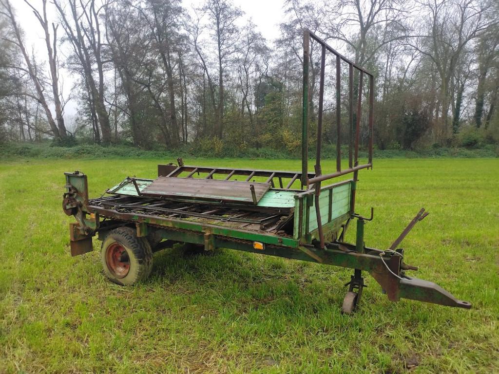 Platwagen, hooi wagen, wagen, Zakelijke goederen, Landbouw | Tractoren, Ophalen of Verzenden