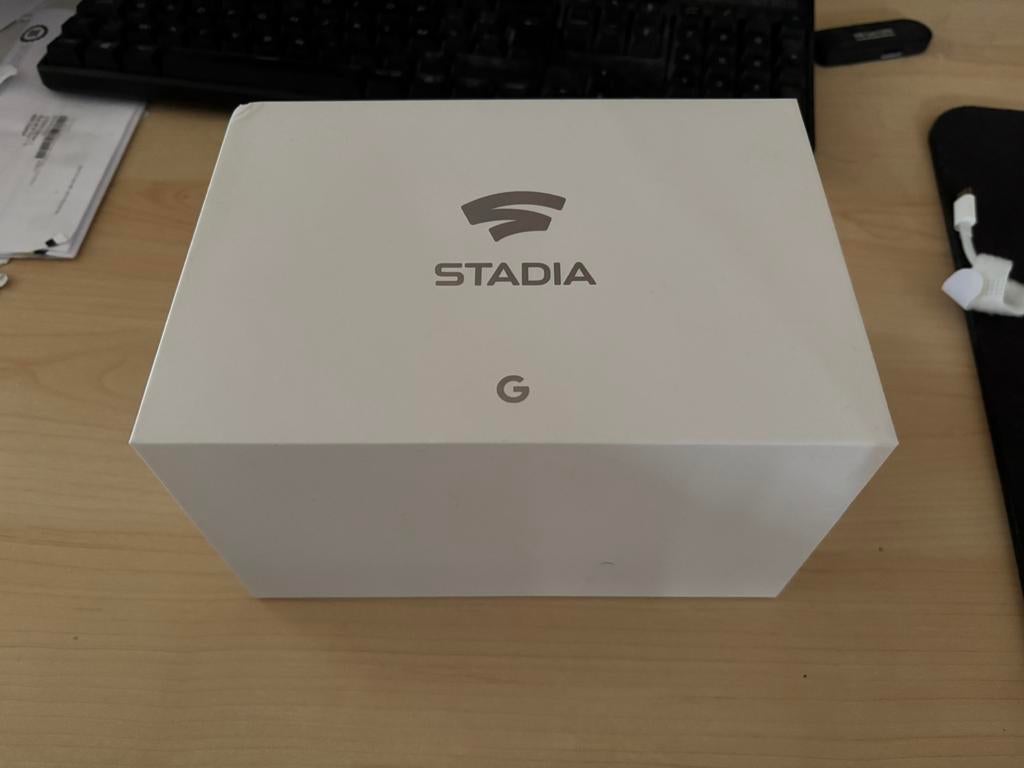 Stadia Founder Edition-controller + ChromeCast, Verzenden, Zo goed als nieuw