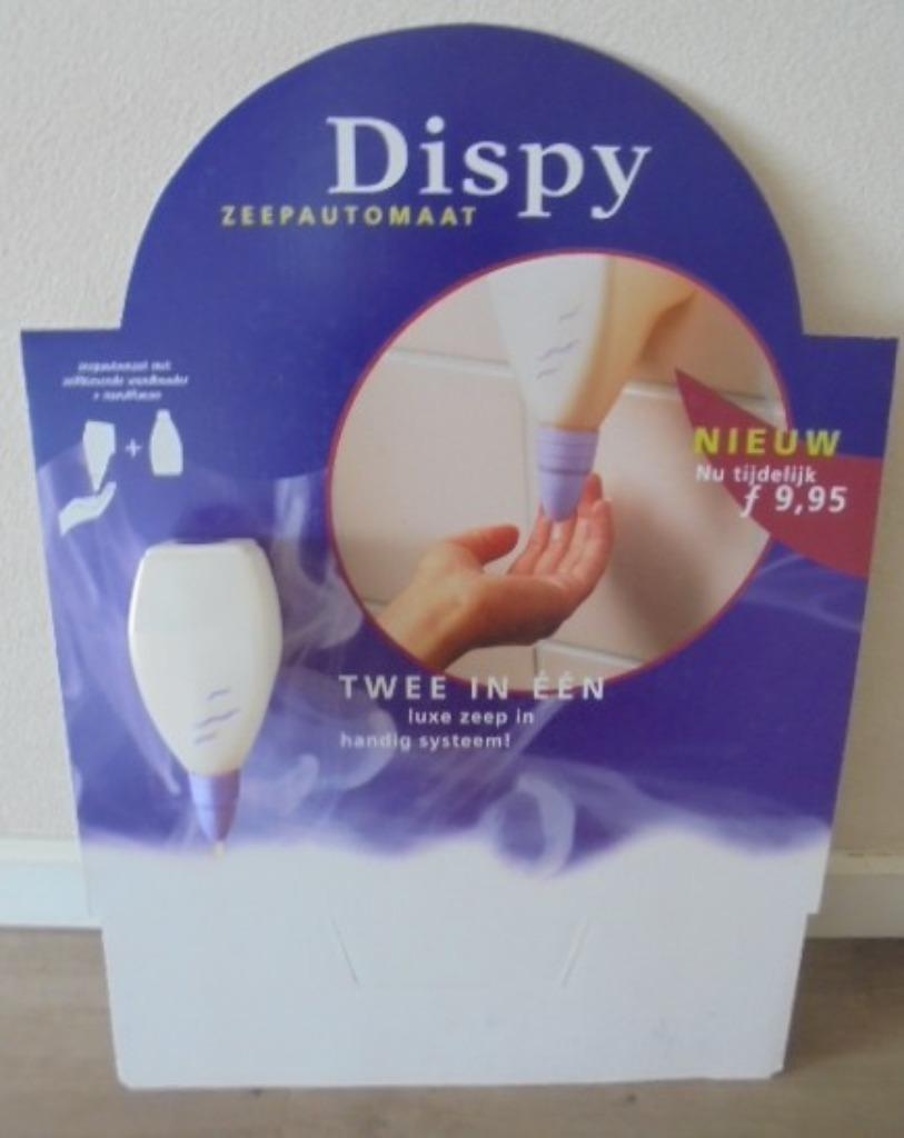 VOLLE DOOS ZEEPDISPENSER DISPY INCL HANDZEEP WANDMONTAGE 16, Huis en Inrichting, Ophalen of Verzenden, Nieuw, Overige typen