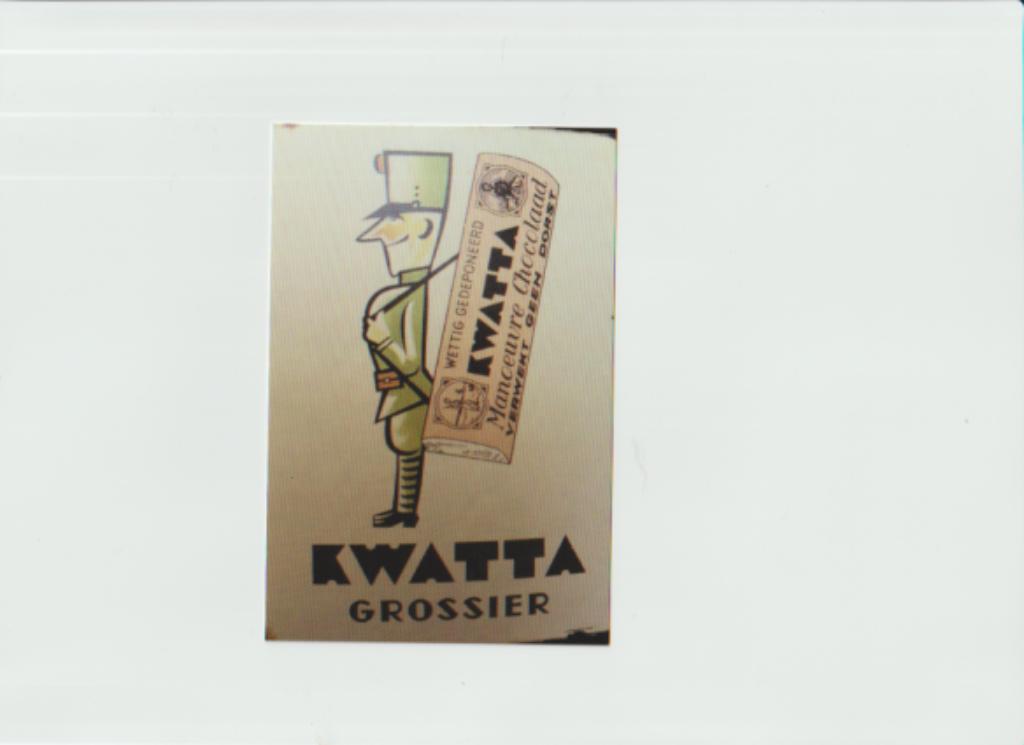 Chocolat Kwatta, chocolaterie à Breda. (photo), Enlèvement ou Envoi, Neuf, Autres types
