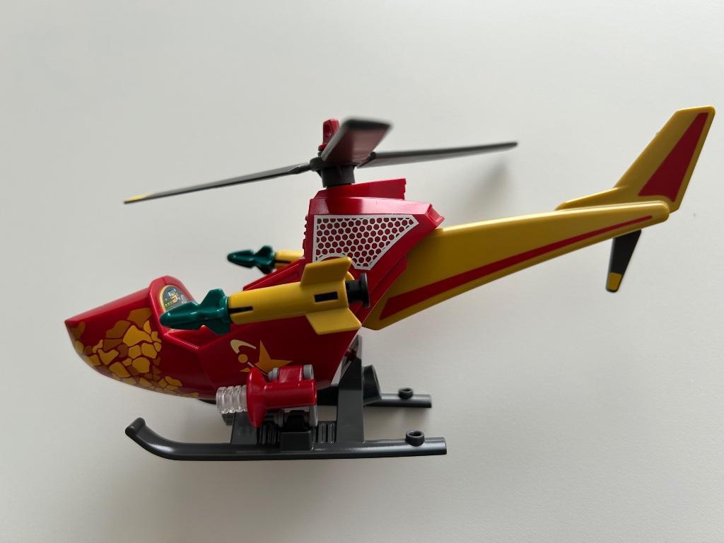 Playmobil helicopter, piloot en struik, Kinderen en Baby's, Speelgoed | Playmobil, Ophalen, Gebruikt