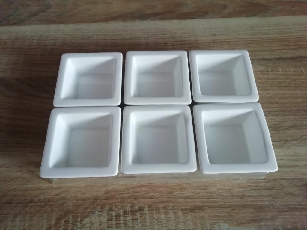 récipients amuse boucbe, Huis en Inrichting, Keuken | Servies, Ophalen, Keramiek, Zo goed als nieuw, Kom(men)