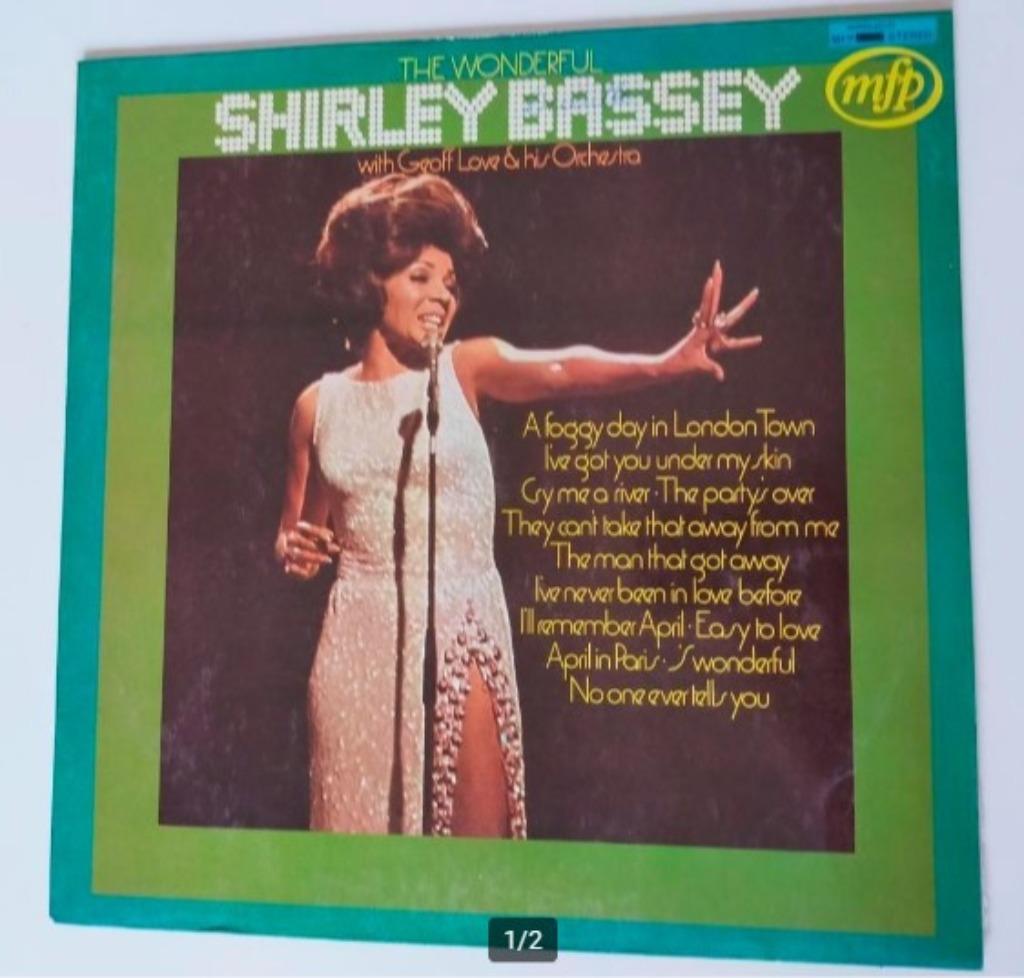 Vinyle LP Shirley Bassey Geoff Love Orchestra Jazz Pop, Enlèvement ou Envoi, 12 pouces, Jazz