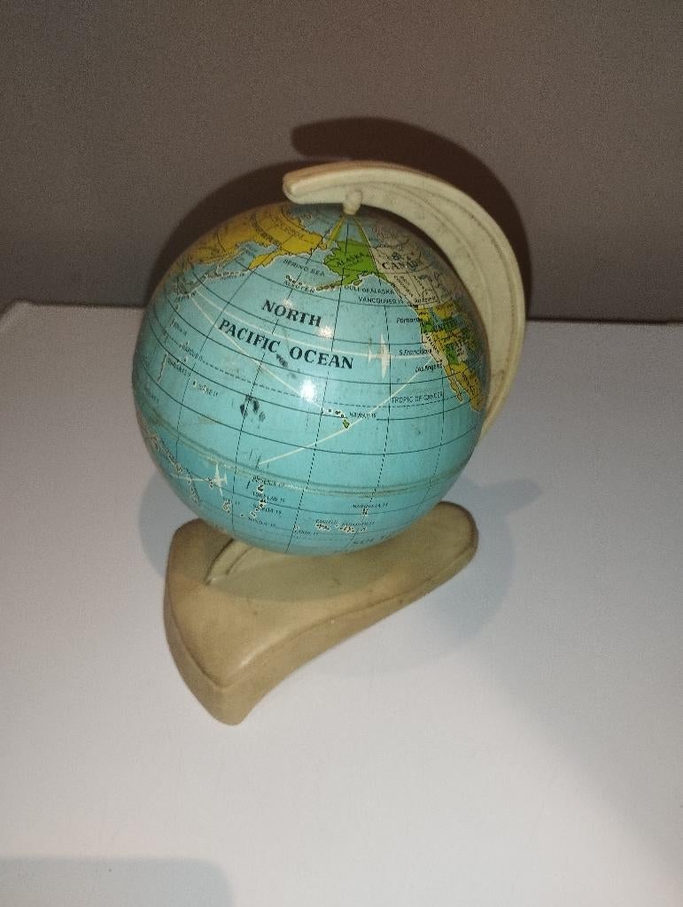 Kleine terrestrische wereldbol, mapemonde, jaar 50, Ophalen of Verzenden