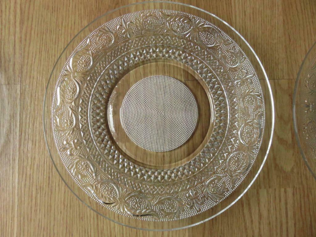 6 superbes assiettes en cristal style Baccarat Malaysia neuf, Ophalen of Verzenden