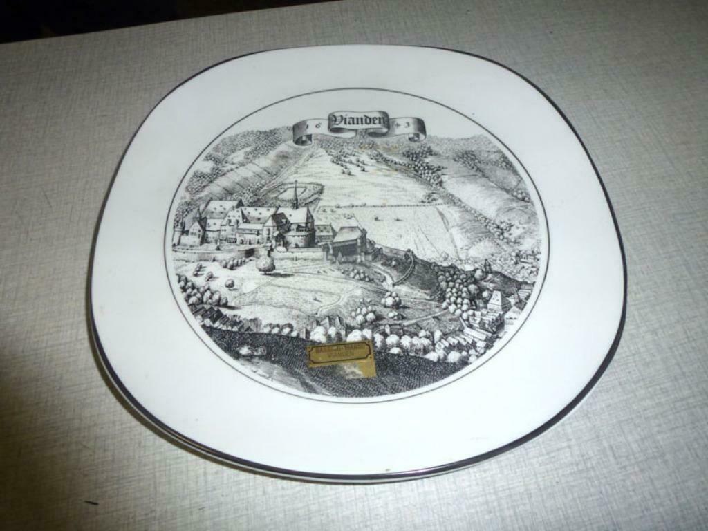 assiette souvenir Vianden, Antiquités & Art, Enlèvement ou Envoi