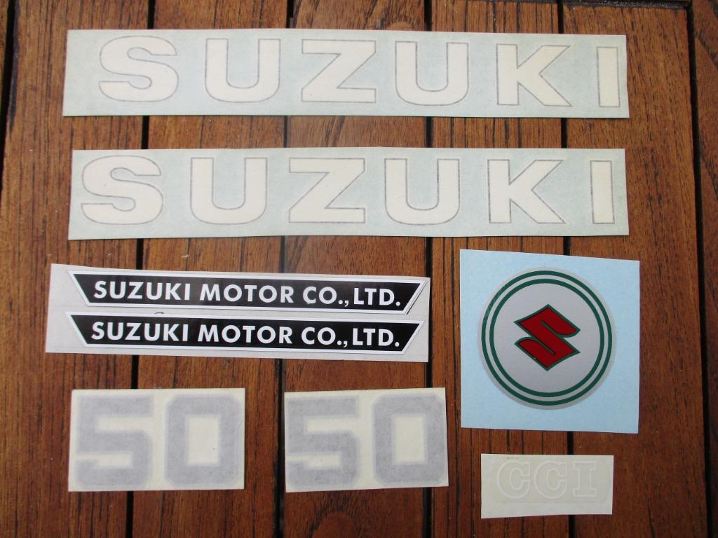 Kit d'autocollants SUZUKI TS '78, Enlèvement ou Envoi, Neuf, Réservoir, Autres marques