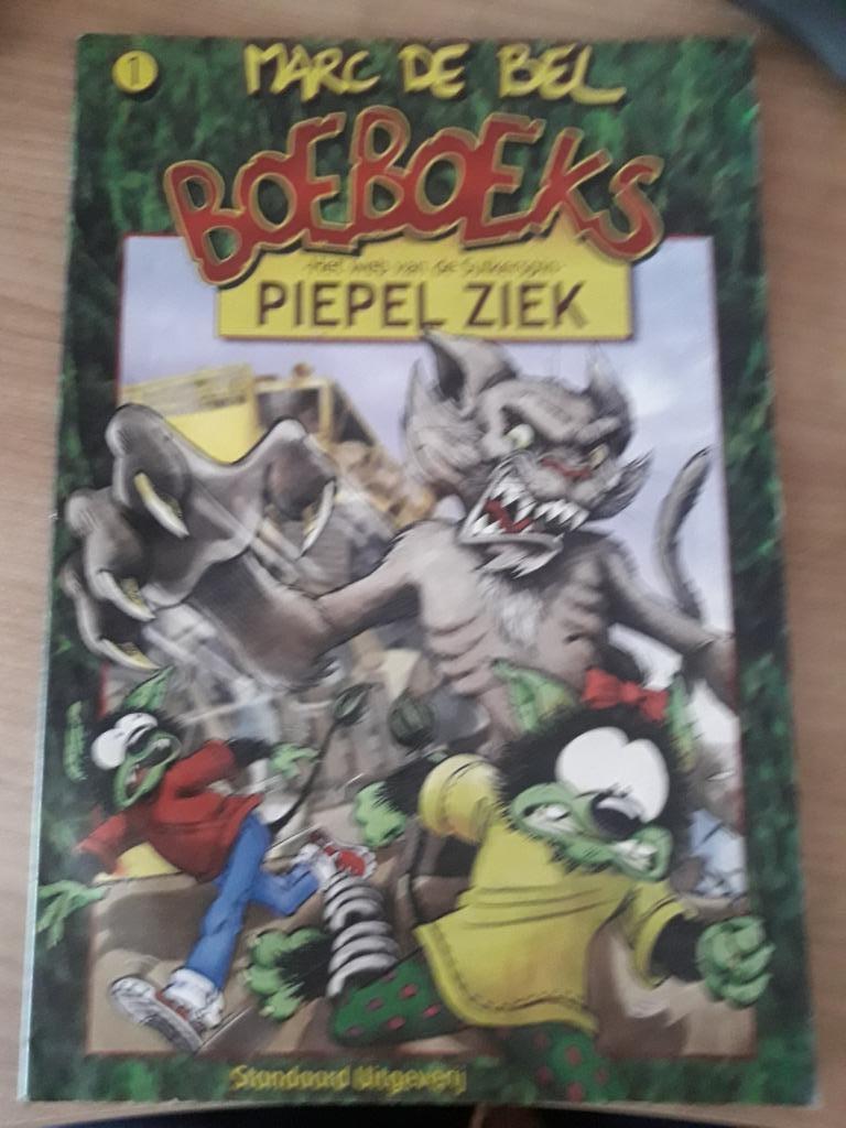 La toile de barbe à papa Piepel Ziek, Enlèvement ou Envoi, Une BD, Comme neuf, Marc De Bel