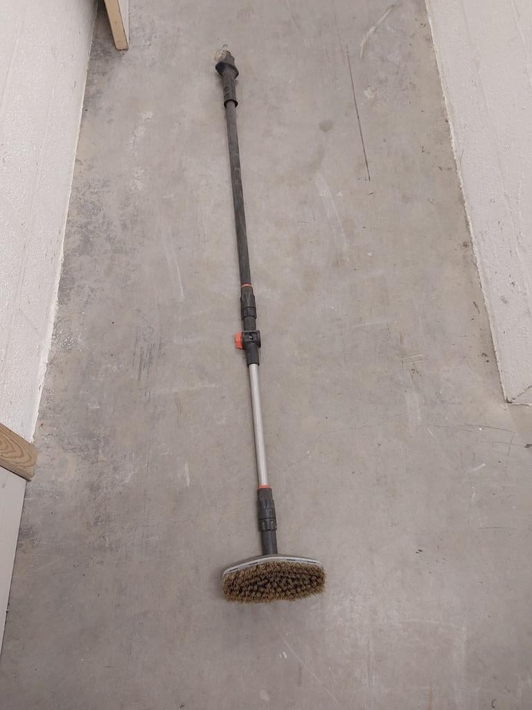 Gardena Wasborstel met Steel - Gebruikt, Ophalen