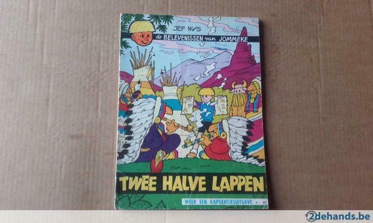Jommeke.41.Twee halve lappen, Boeken, Stripverhalen, Ophalen of Verzenden, Gelezen
