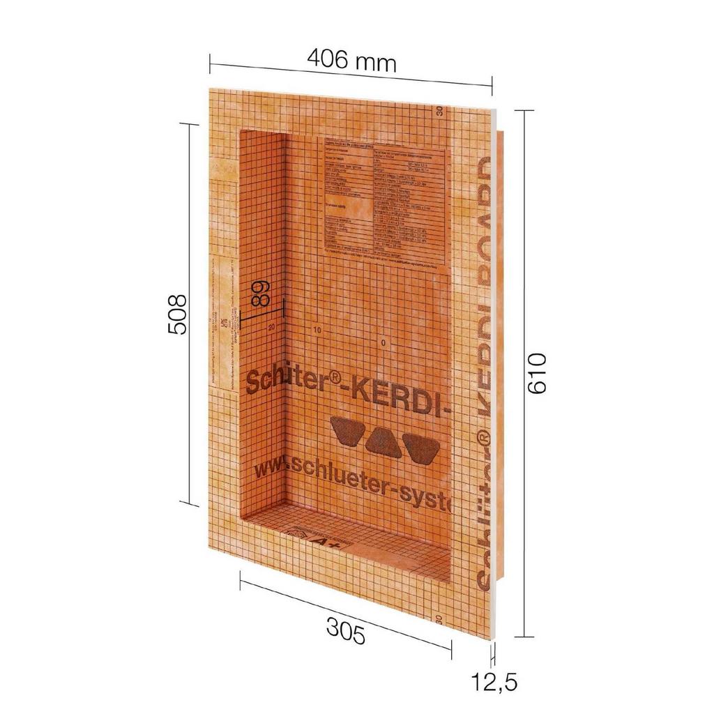 Schlüter KERDI-BOARD-N, Enlèvement, Neuf