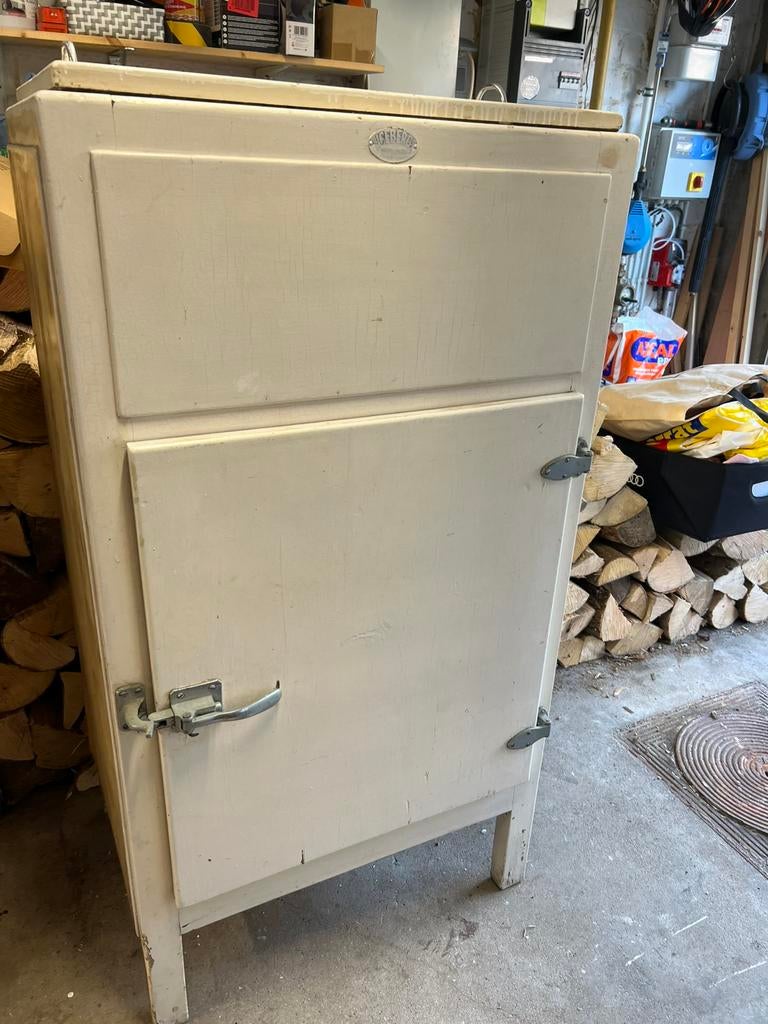 Authentique Glacière ancienne ICEBERG – années 30/40, Enlèvement