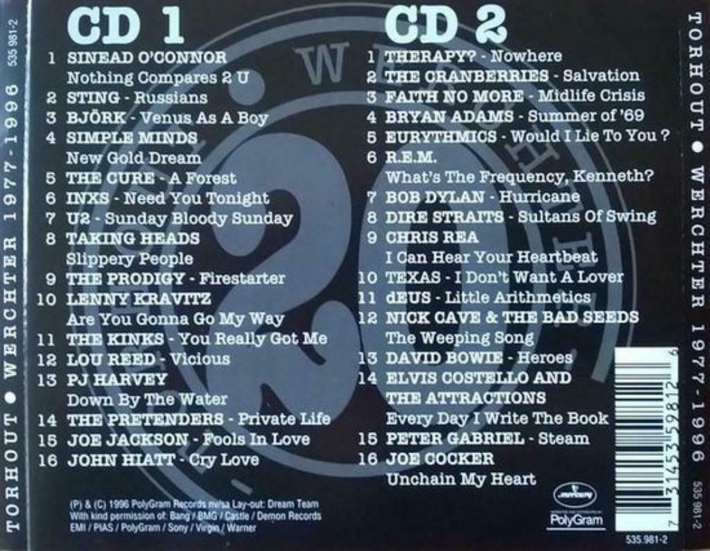 2CDbox - Torhout Werchter 20 jaar - 1977-1996 oa. dEUS, Ophalen of Verzenden, Zo goed als nieuw