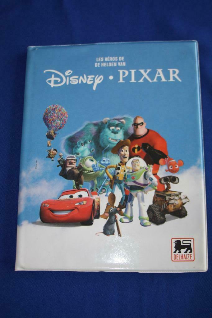 Disney ( Map met alle 216 gewone + 5 extra gouden kaarten, Verzamelen, Ophalen of Verzenden, Overige figuren, Gebruikt, Overige typen