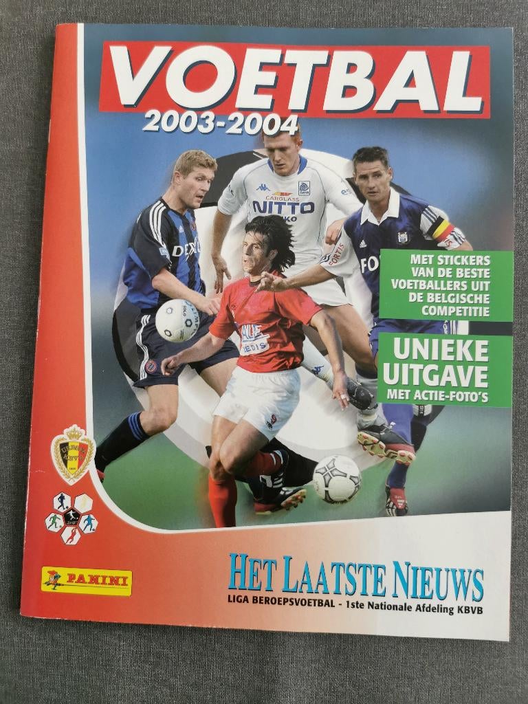 voetbal stickerboek, Verzamelen, Ophalen of Verzenden, Zo goed als nieuw