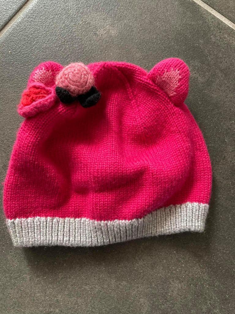 Muts Catimini 6/9 maand zo goed als nieuw, Kinderen en Baby's, Catimini, Meisje, Ophalen of Verzenden, Zo goed als nieuw