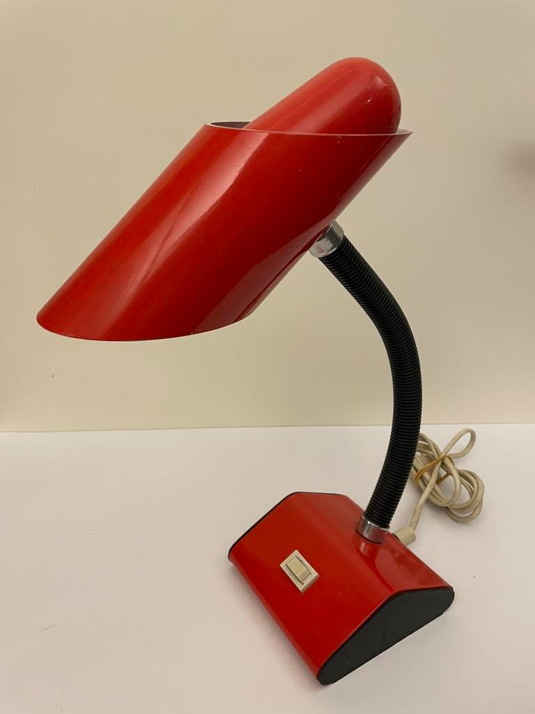 Vintage Targetti Stijl Bureaulamp - Jaren 70., Maison & Meubles, Lampes | Lampes de table, Comme neuf, Enlèvement ou Envoi