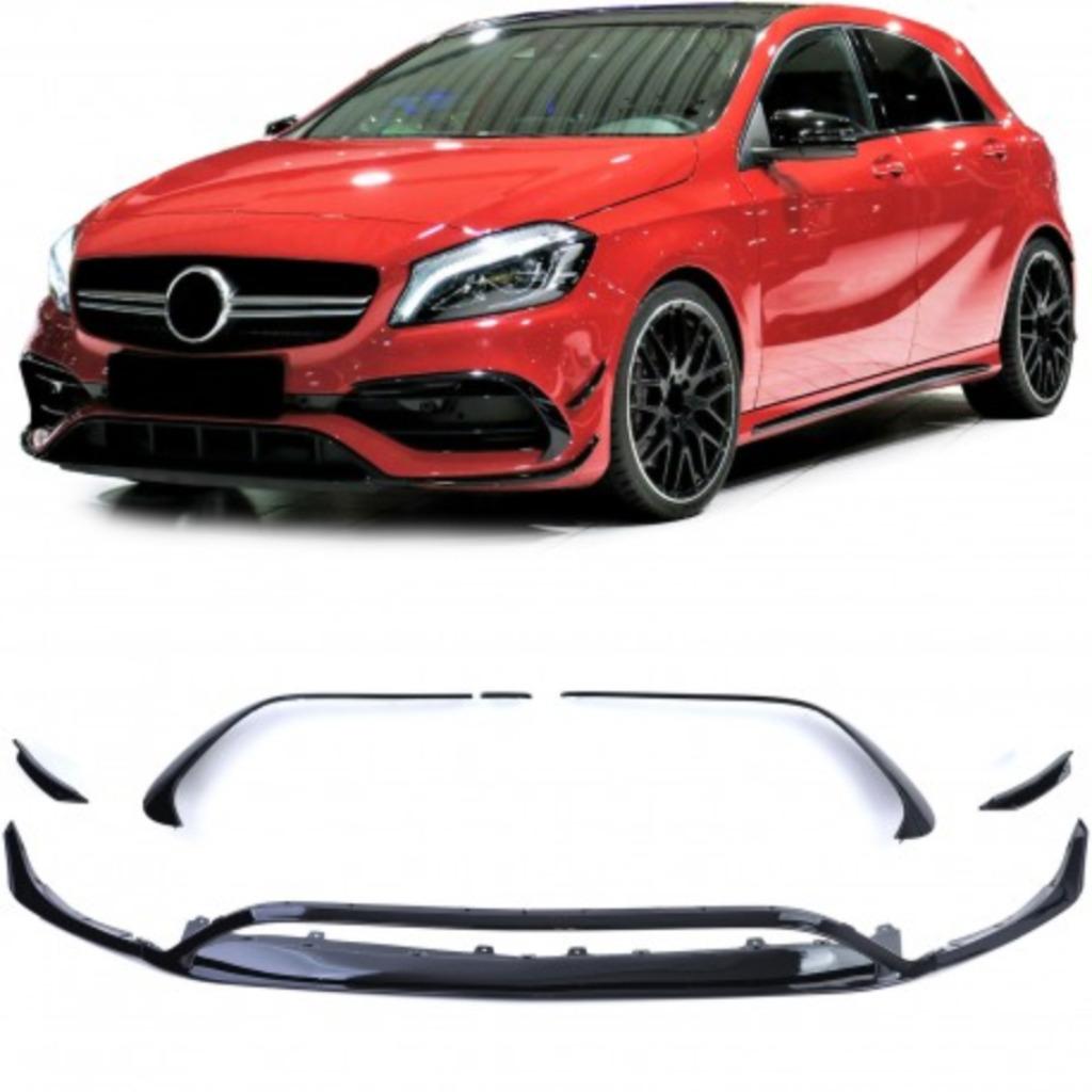 KIT AERO PARE-CHOCS AVANT MERCEDES CLASSE A W176 AMG (16-18), Auto diversen, Tuning en Styling, Ophalen of Verzenden