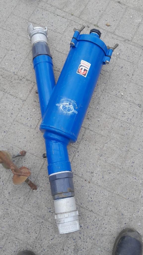 stalen waterfilter met zeef, Enlèvement, Utilisé