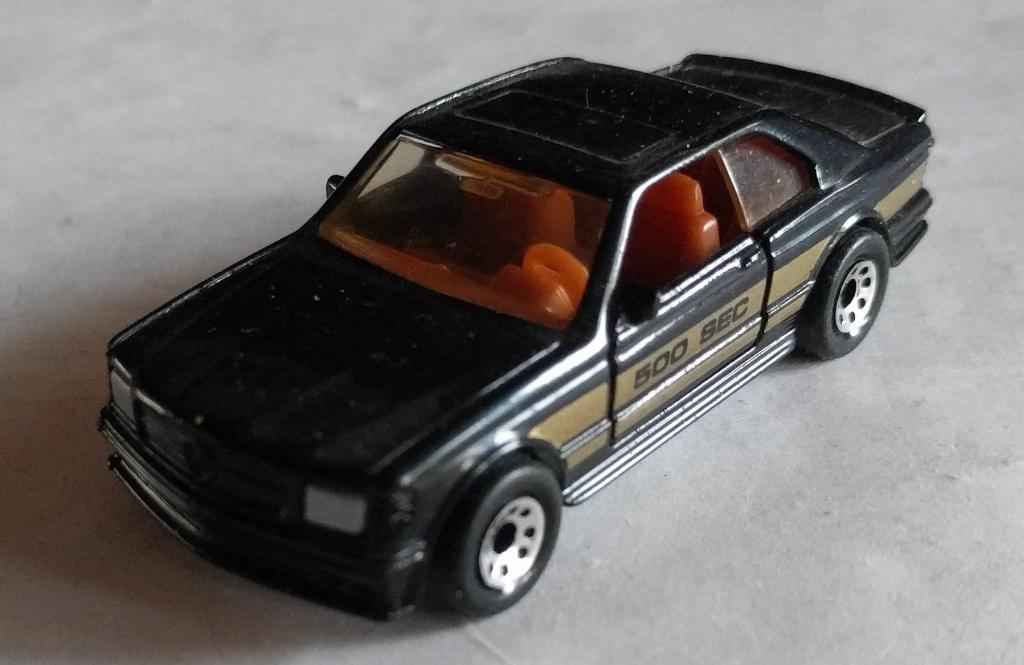 Matchbox Mercedes Benz 500SEC, Enlèvement ou Envoi, Comme neuf, Voiture