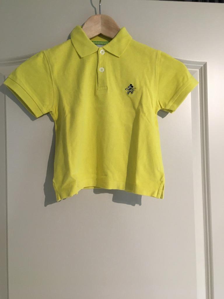 Gele polo Donaldson 4 jaar, Ophalen of Verzenden, Zo goed als nieuw, Shirt of Longsleeve, Jongen