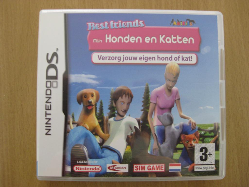 Nintendo DS Mijn honden en katten - Best friends, Ophalen of Verzenden, Zo goed als nieuw, Simulatie, Vanaf 3 jaar
