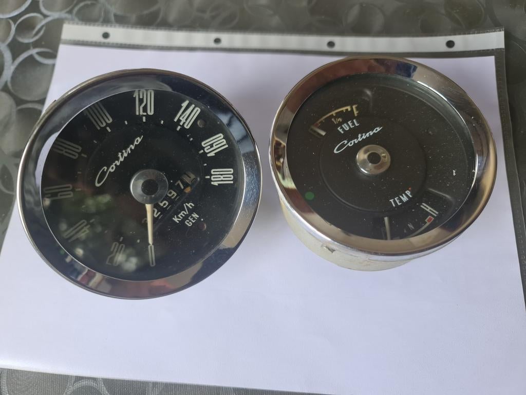 Meters Ford Cortina, Auto-onderdelen, Ophalen of Verzenden, Ford