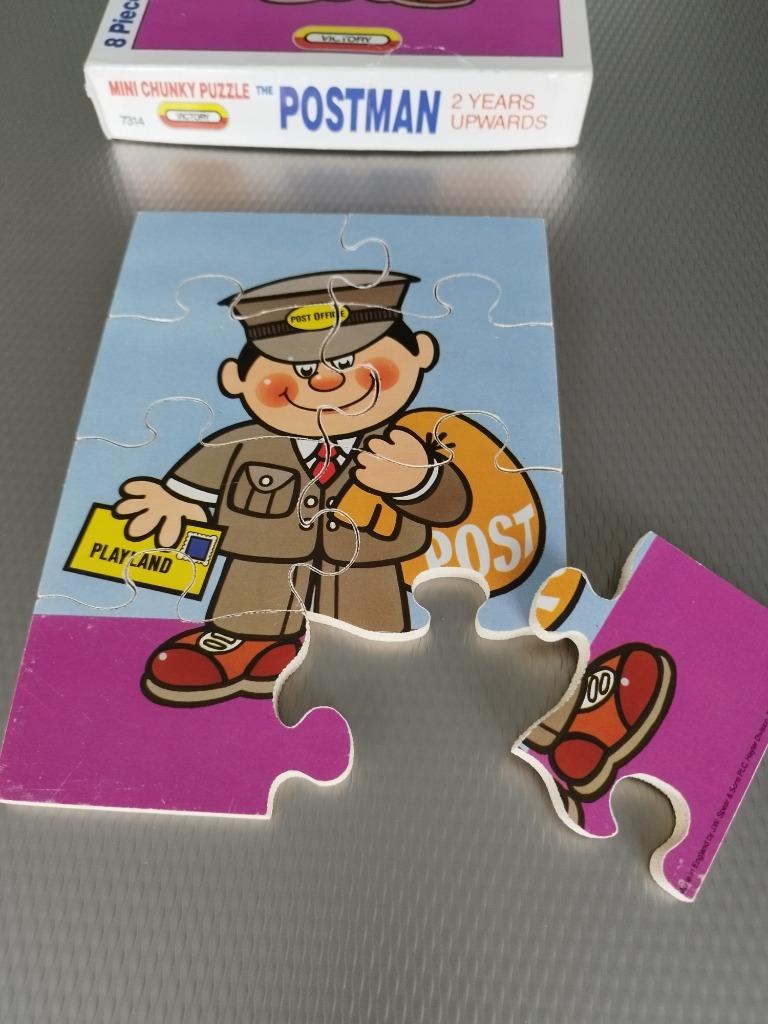 Houten puzzel : 8 stuks, 2 tot 4 jaar, Gebruikt, Ophalen of Verzenden, Van hout