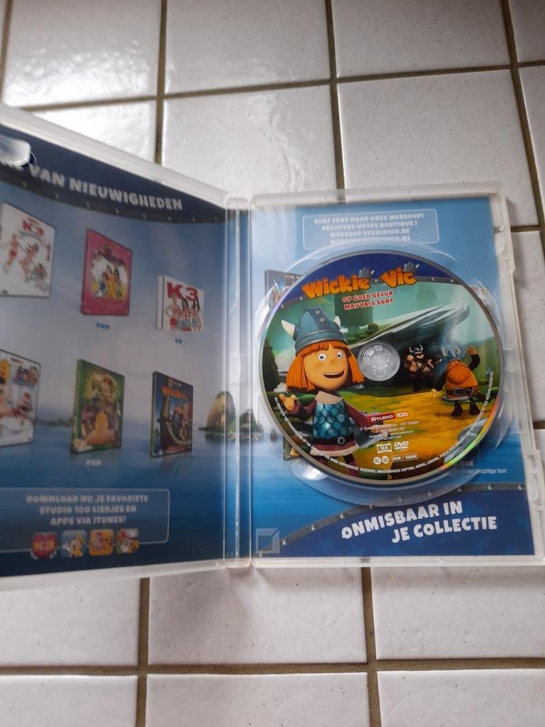 DVD, Wickie de Viking, studio 100, perfecte staat, Ophalen of Verzenden, Zo goed als nieuw, Avontuur, Tv fictie