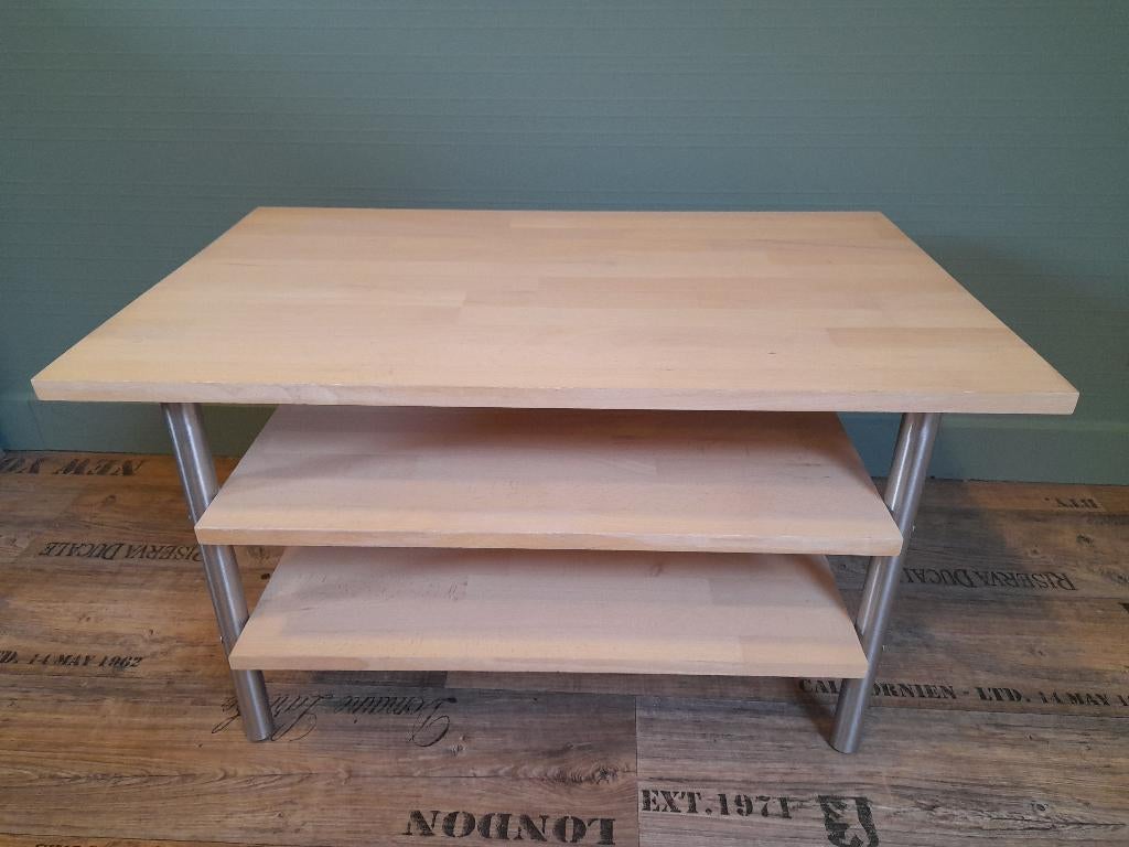 Tv-tafel / salontafel / bijzettafel, Moins de 100 cm, Comme neuf, Enlèvement, 50 à 100 cm