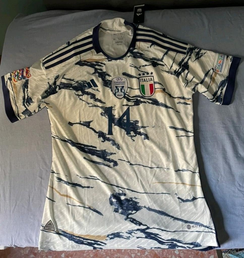 Italië Voetbal Uitshirt Nieuw Origineel 2024, Verzenden, Zo goed als nieuw