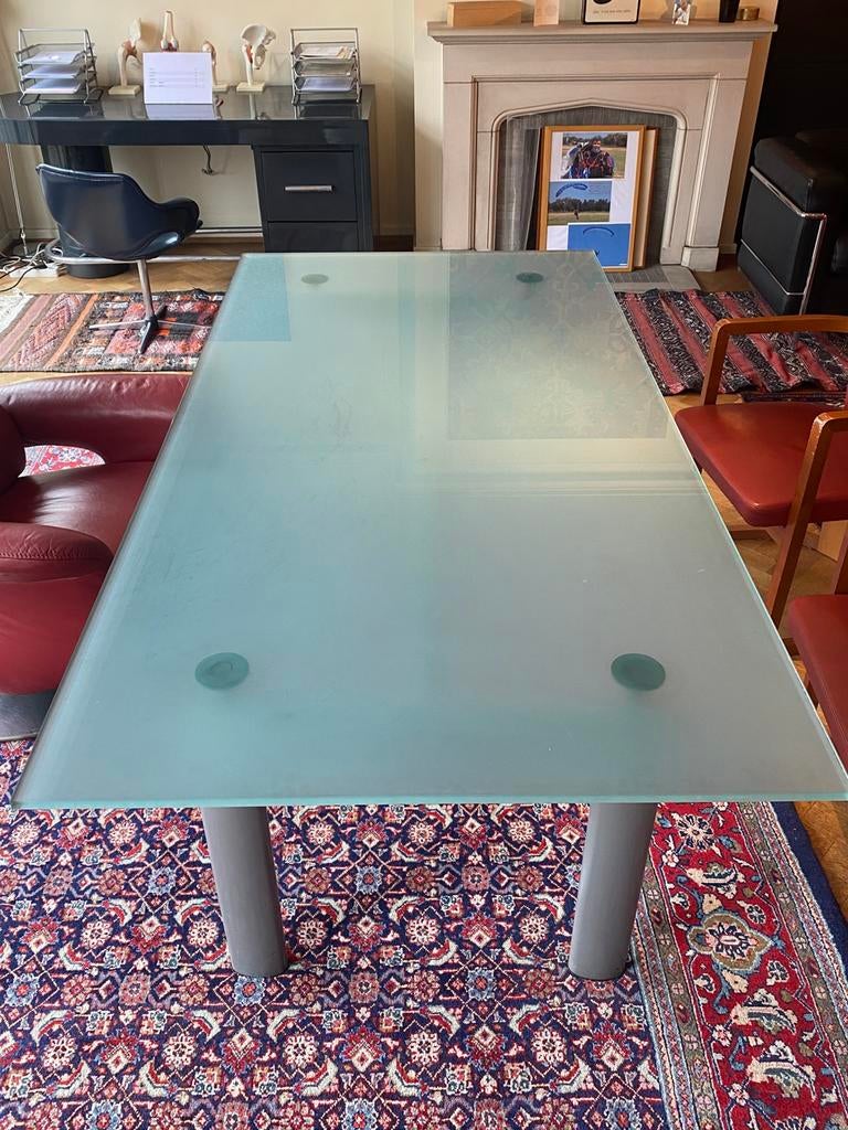 Table le Corbusier Cassina LC6 tube d’avion, Huis en Inrichting, Tafels | Eettafels, Ophalen, Zo goed als nieuw