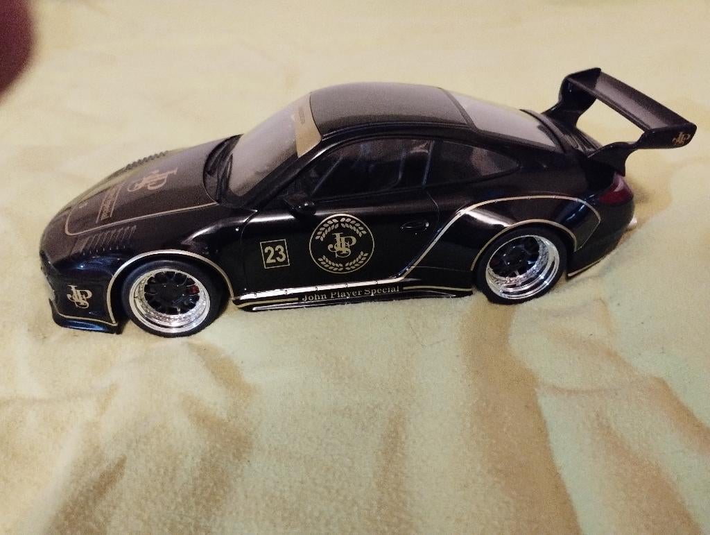 Porsche 911 (997) RWB Old & New “JPS” 1-18 MCG Models, Ophalen of Verzenden, Nieuw, Auto, Overige merken