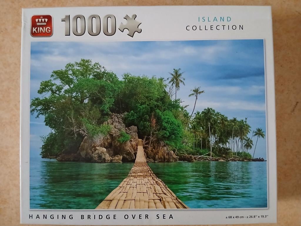 Puzzel 1000 stukjes, Ophalen of Verzenden, Gebruikt