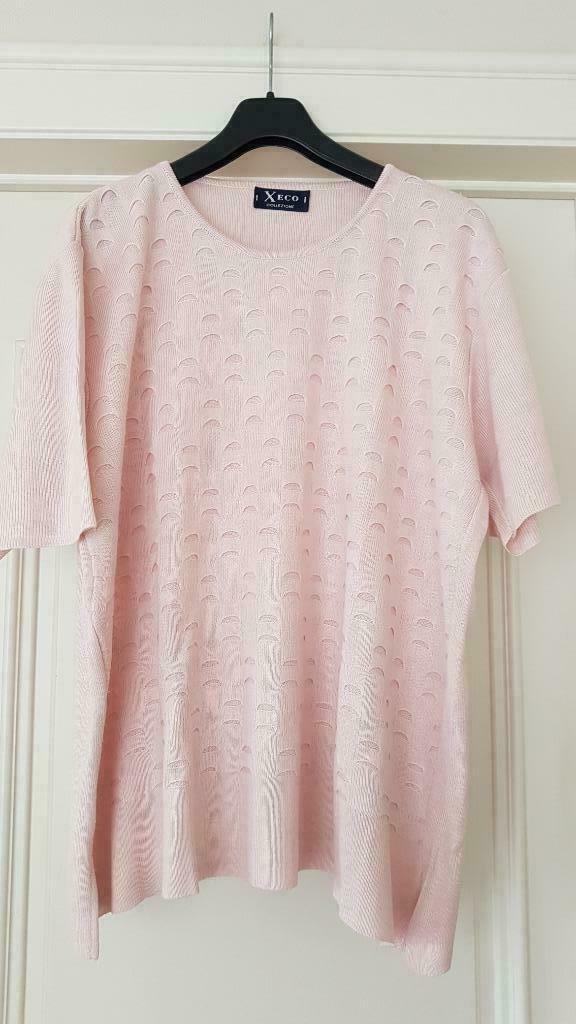 T shirts 50, Maat 46/48 (XL) of groter, Ophalen of Verzenden, Korte mouw, Roze