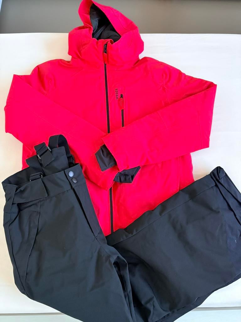 Ski jas & broek Wedze 10-12j, Sport en Fitness, Skiën en Langlaufen, Zo goed als nieuw, Ski, Ophalen