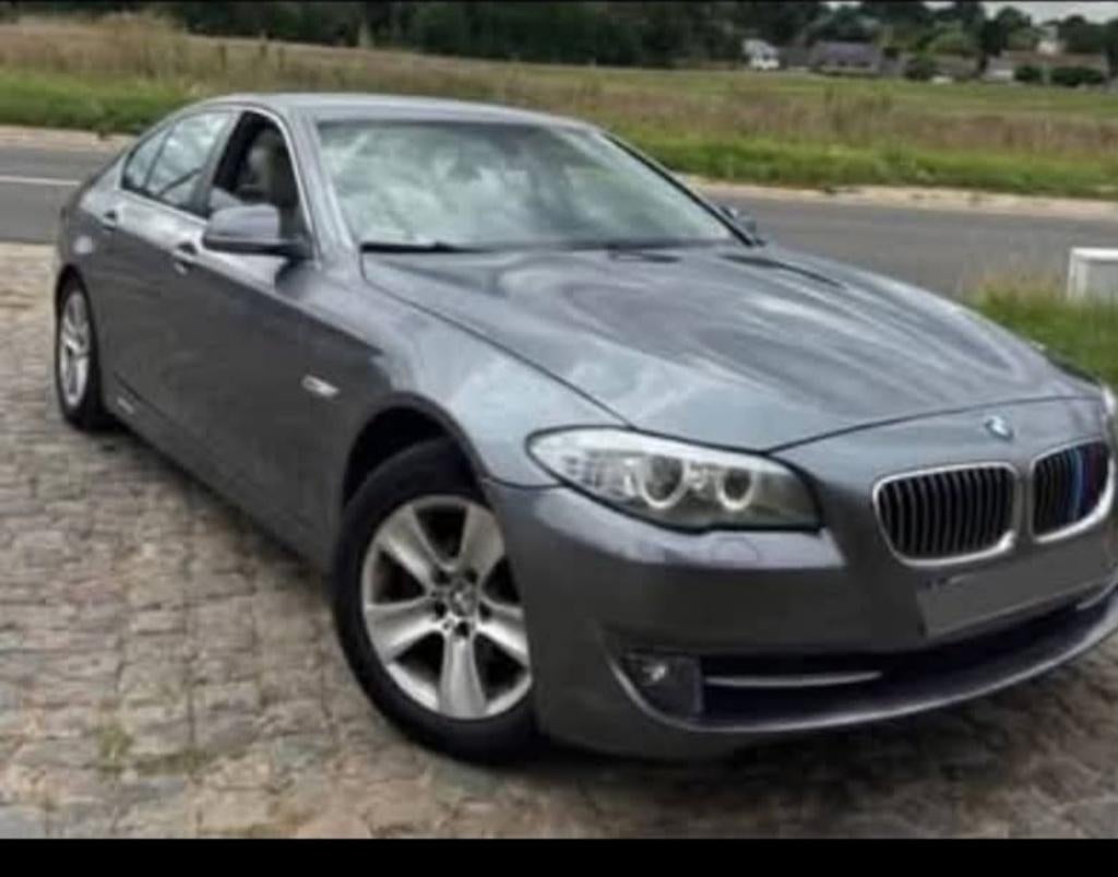 BMW 520d start/stop, Auto's, 4 deurs, 1995 cc, Particulier, Zilver of Grijs