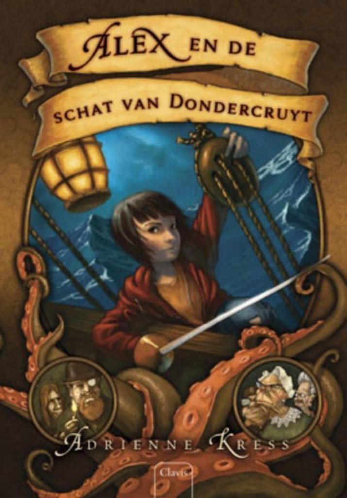 Alex en de schat van Dondercruyt / Adrienne Kress, Ophalen of Verzenden, Zo goed als nieuw
