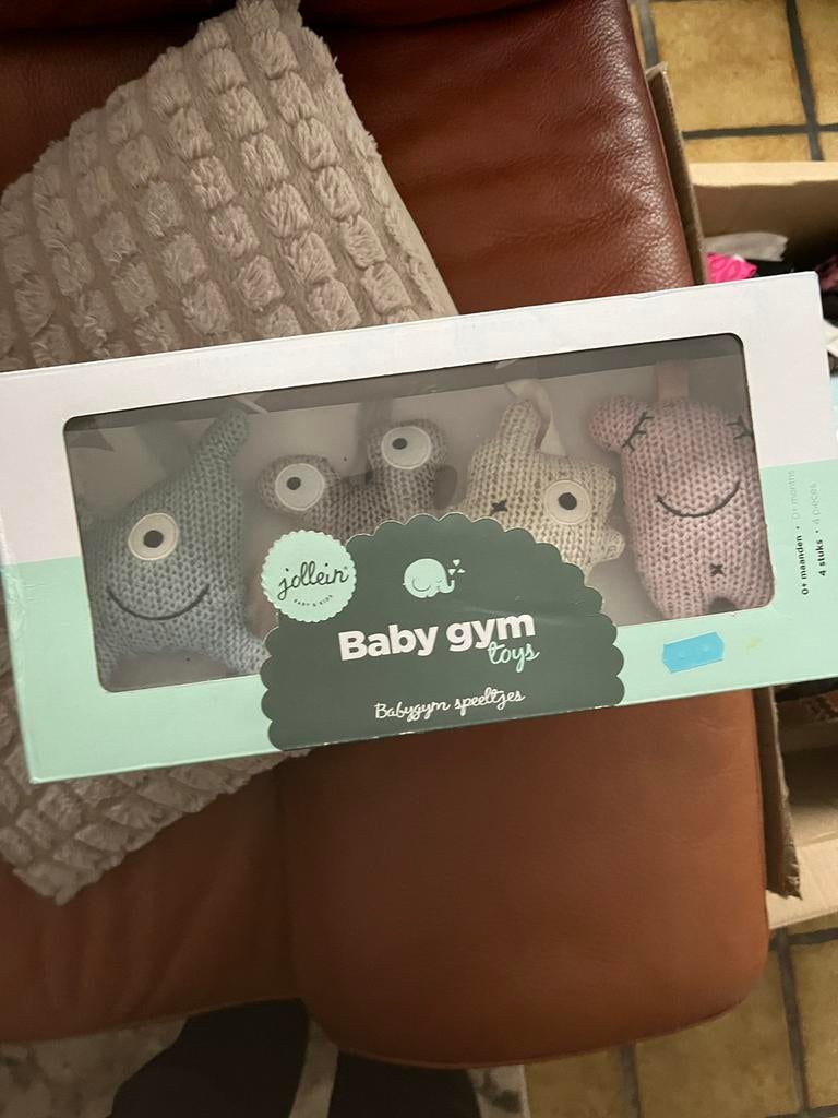 Hangertjes voor babygym van Jollein, Ophalen, Zo goed als nieuw, Babygym