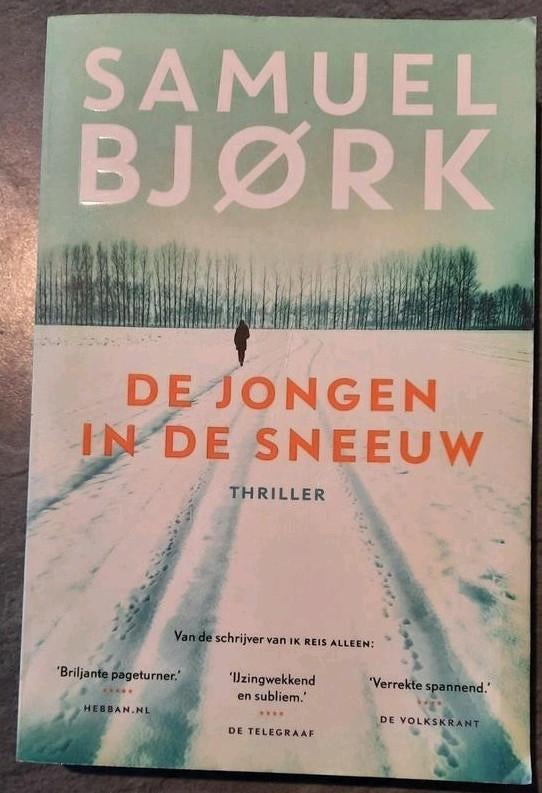 De jongen in de sneeuw - Samuel Bjørk, Boeken, Ophalen of Verzenden, Gelezen