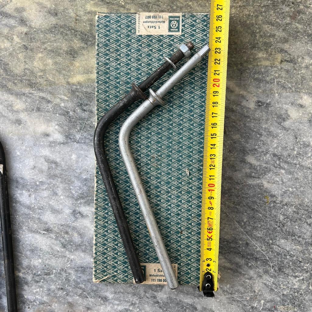 VW Split Window bus spiegelarm 15CM T1 Type 2 211857527, Auto diversen, Auto-accessoires, Zo goed als nieuw, Ophalen of Verzenden