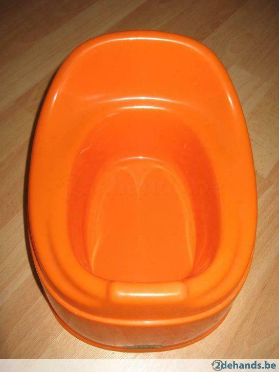 Oranje plaspotje, Ophalen of Verzenden, Gebruikt